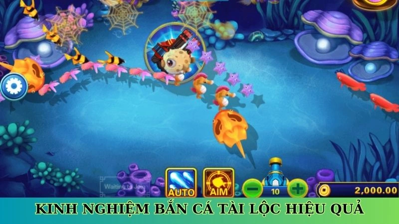 Kinh nghiệm bắn cá tài lộc hiệu quả