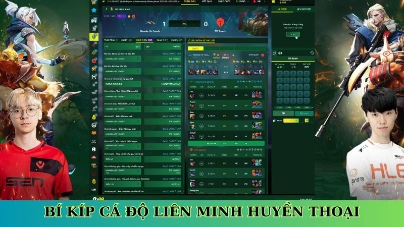 Bí kíp cá độ Liên Minh Huyền Thoại