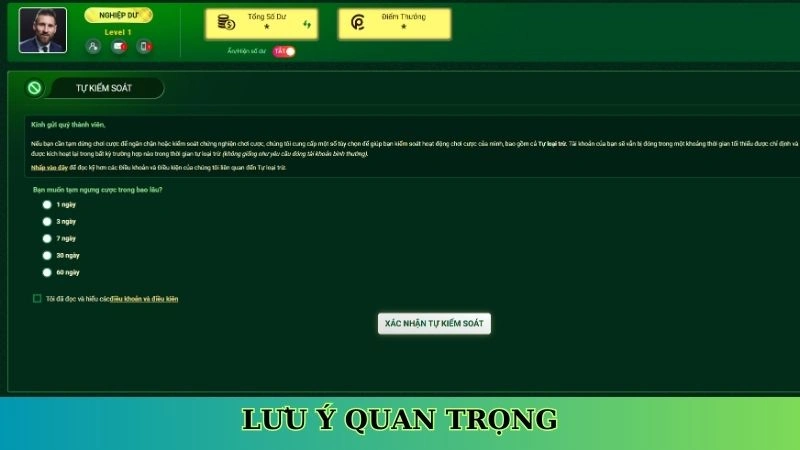 Một số lưu ý quan trọng dành cho hội viên khi gửi tiền