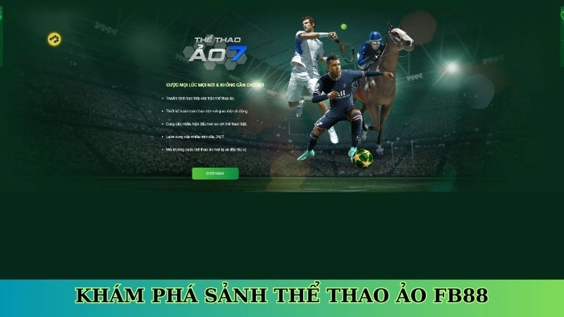 Khám phá sảnh thể thao ảo Fb88